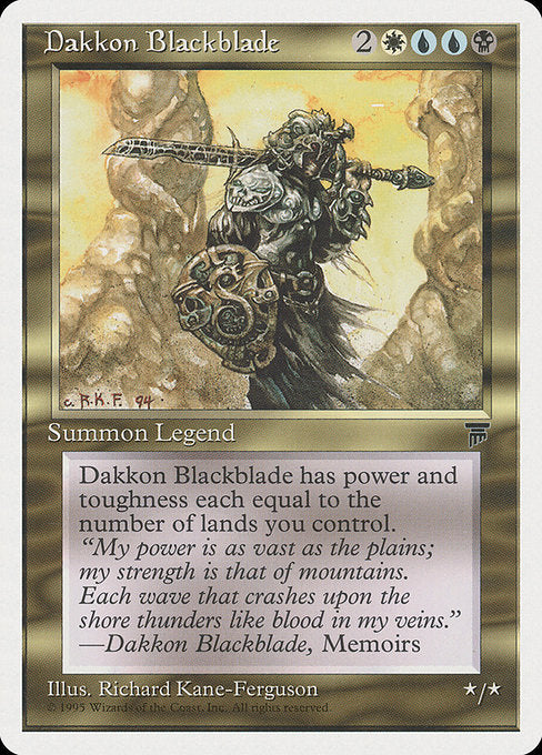 Dakkon Blackblade - Chronicles - #75