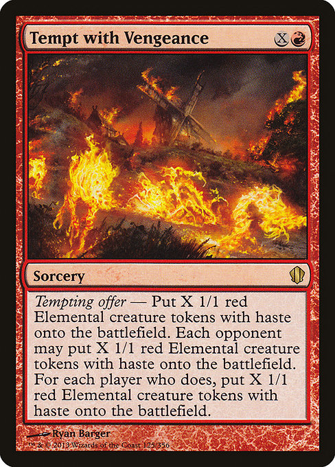 Tempt with Vengeance - Commander 2013 - #125