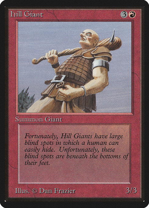 Hill Giant - Beta Edition - #158