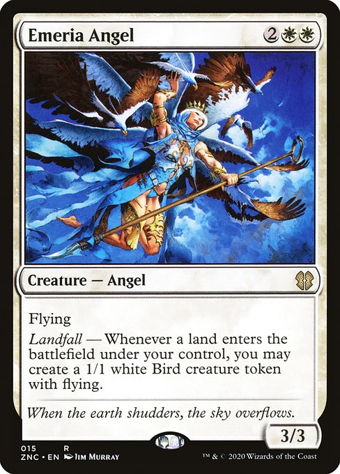 Emeria Angel - Commander: Zendikar Rising - #15