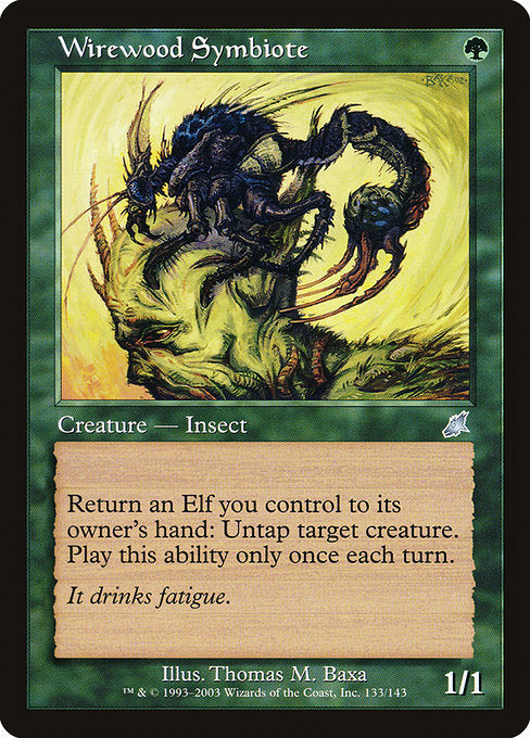 Wirewood Symbiote - Scourge - #133