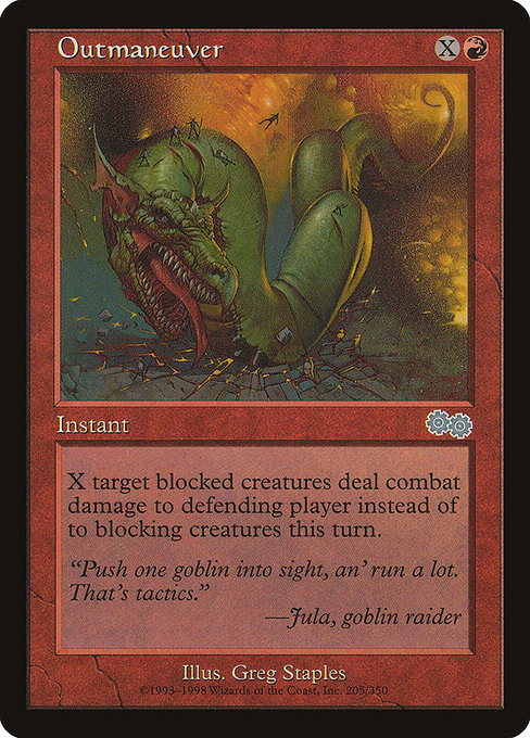 Outmaneuver - Urza's Saga - #205