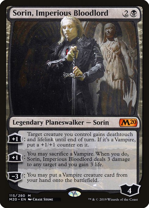 Sorin, Imperious Bloodlord - Promo Pack: Core Set 2020 - #115p