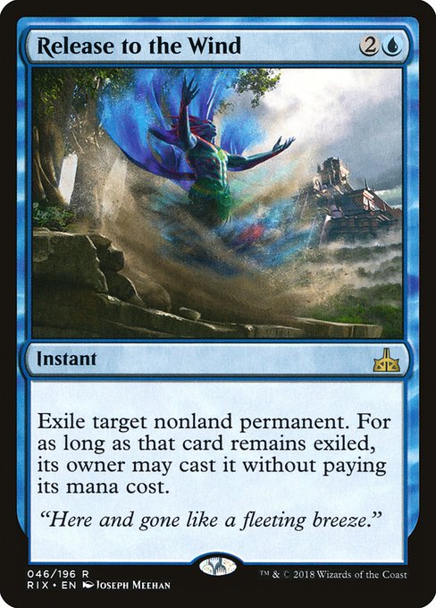 Release to the Wind - Rivals of Ixalan - #46