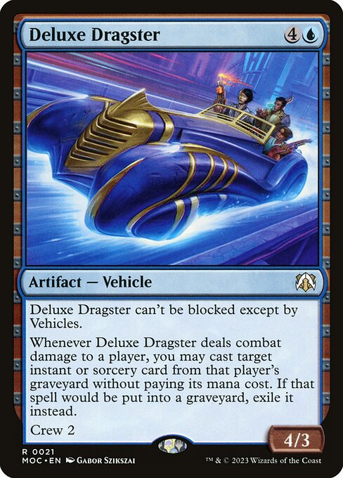 Deluxe Dragster - Commander: March of the Machine - #21