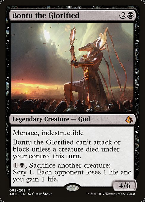 Bontu the Glorified - Amonkhet - #82