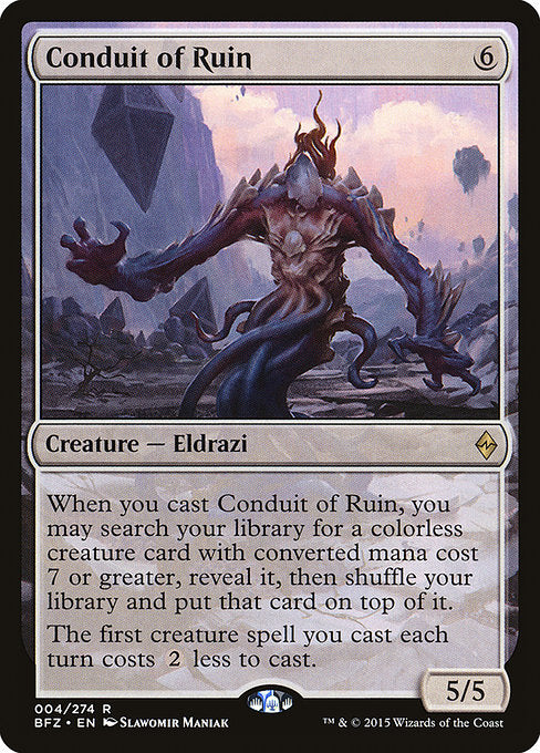 Conduit of Ruin - Battle for Zendikar - #4