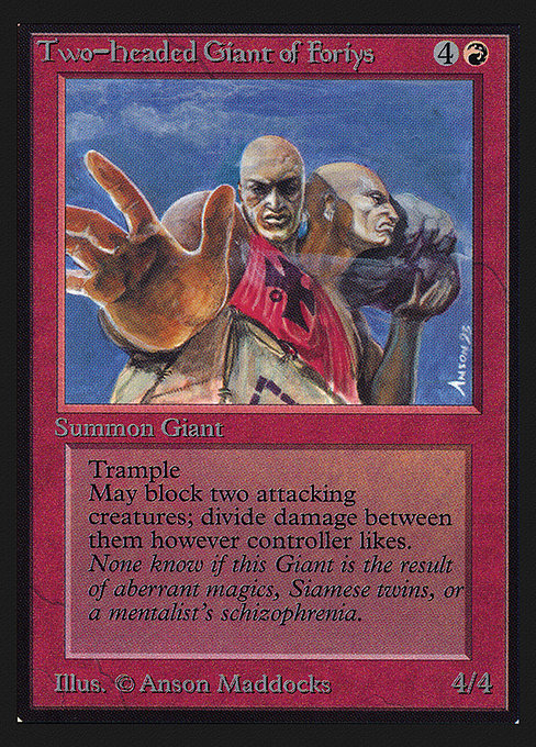 Two-Headed Giant of Foriys - Collector's Edition - #180
