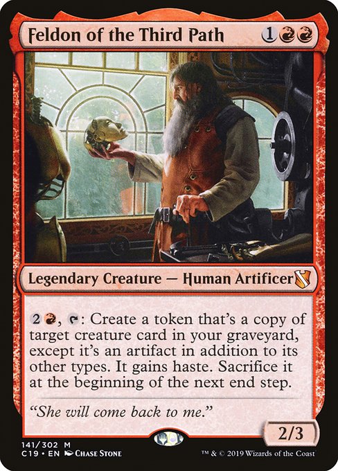 Feldon of the Third Path - Commander 2019 - #141