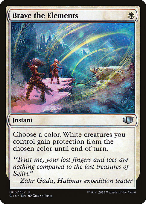 Brave the Elements - Commander 2014 - #66