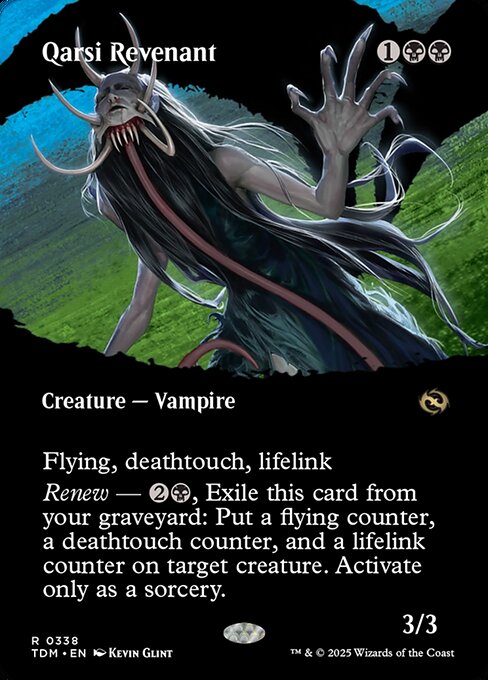 Qarsi Revenant - Tarkir: Dragonstorm - #338