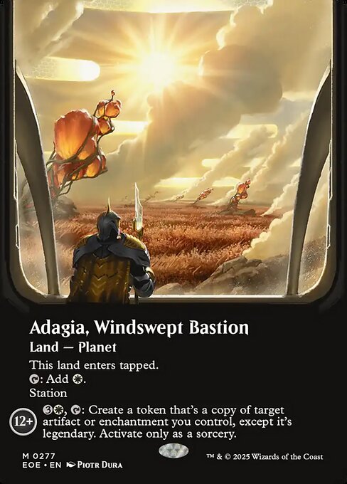 Adagia, Windswept Bastion - Edge of Eternities - #277