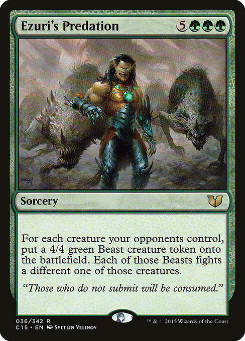 Ezuri's Predation - Commander 2015 - #36