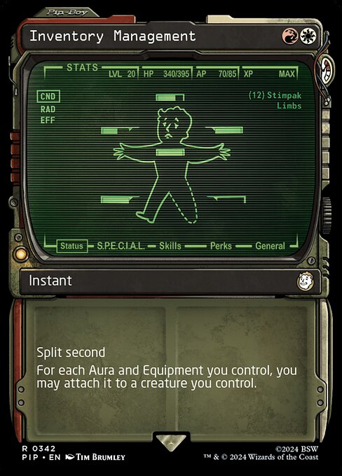 Inventory Management - Universes Beyond: Fallout - #342