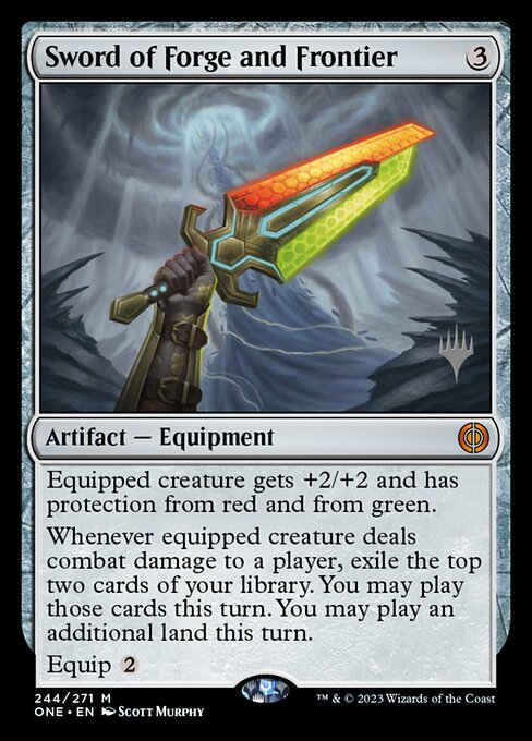 Sword of Forge and Frontier - Promo Pack: Phyrexia: All Will Be One - #244p