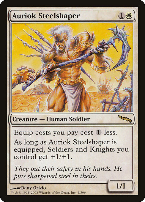 Auriok Steelshaper - Mirrodin - #4