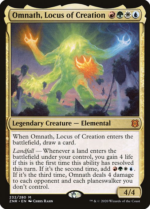 Omnath, Locus of Creation - Zendikar Rising - #232