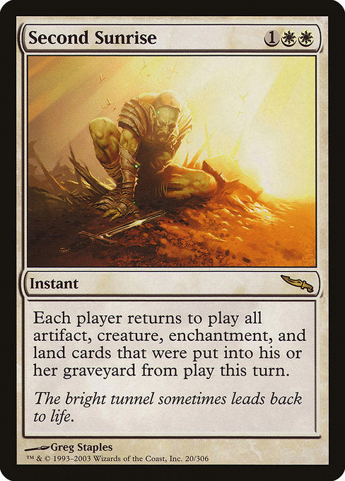 Second Sunrise - Mirrodin - #20