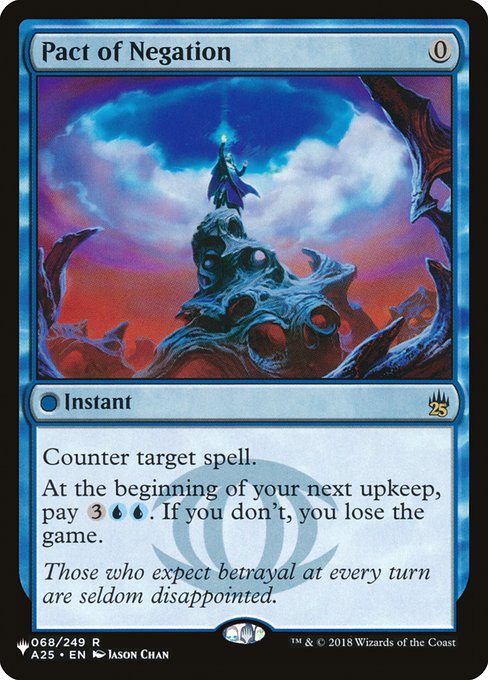 Pact of Negation - The List Reprints - #A25-68