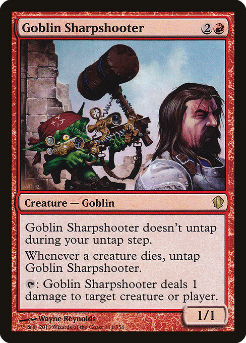Goblin Sharpshooter - Commander 2013 - #111