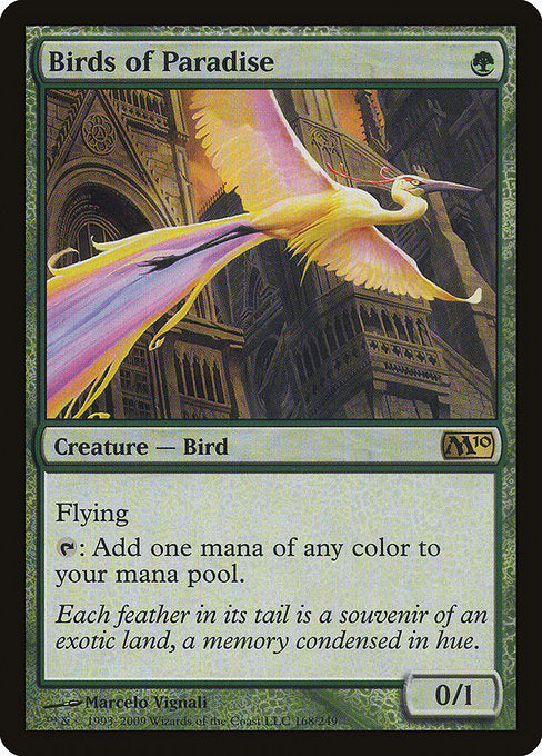 Birds of Paradise - Magic 2010 (M10) - #168