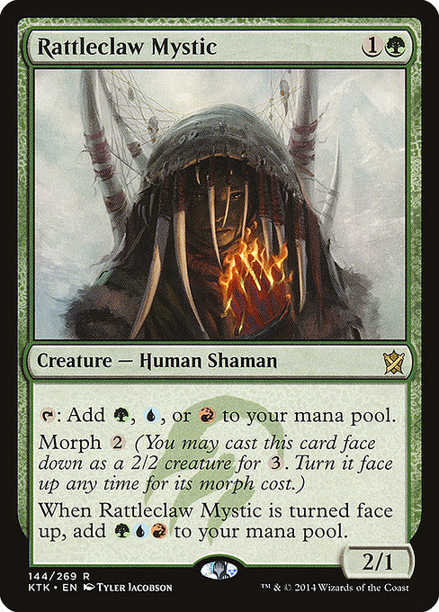 Rattleclaw Mystic - Khans of Tarkir - #144