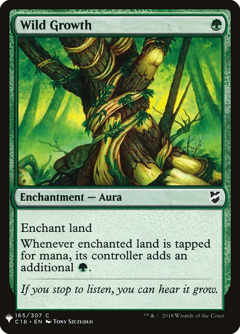 Wild Growth - The List Reprints - #C18-165