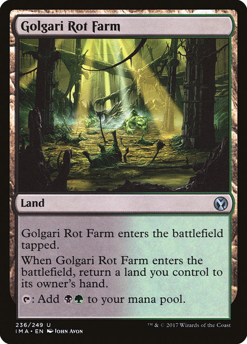 Golgari Rot Farm - Iconic Masters - #236