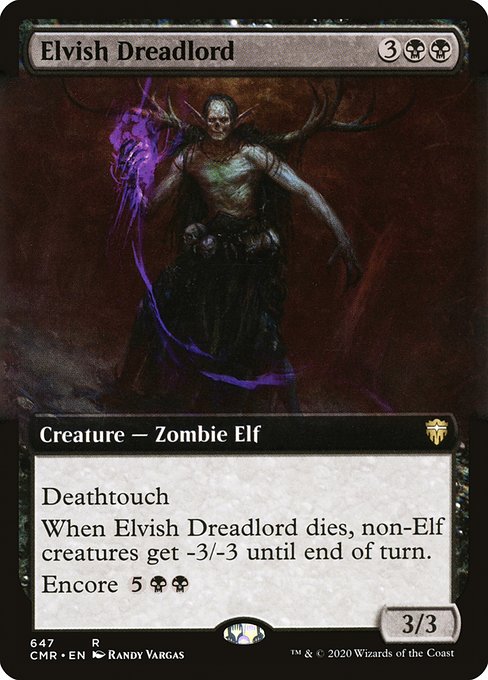 Elvish Dreadlord - Commander Legends - #647