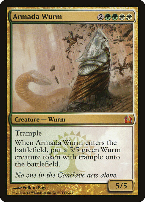 Armada Wurm - Return to Ravnica - #143