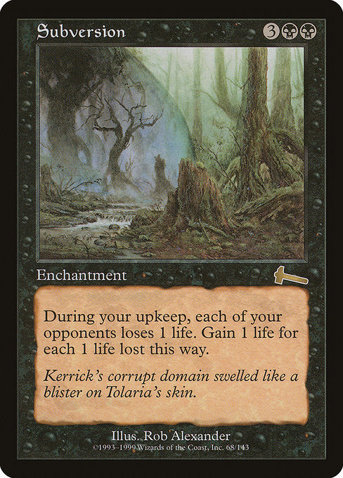 Subversion - Urza's Legacy - #68