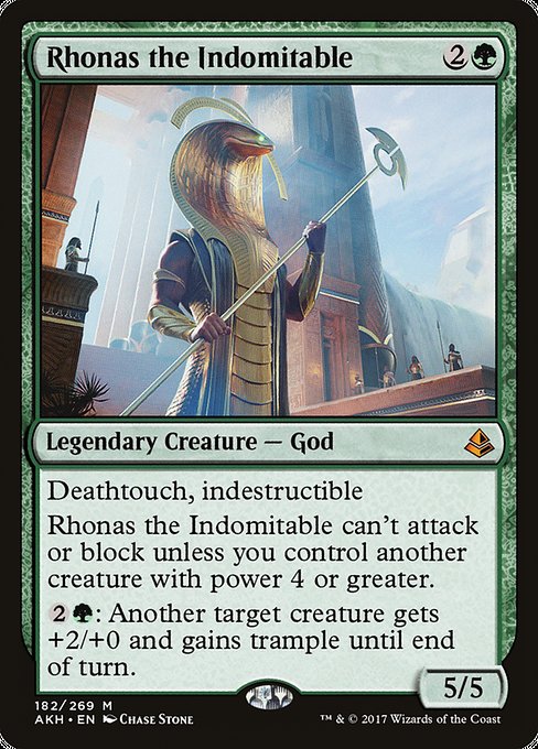Rhonas the Indomitable - Amonkhet - #182