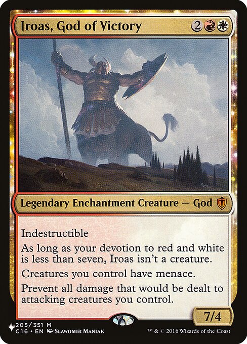 Iroas, God of Victory - The List Reprints - #C16-205