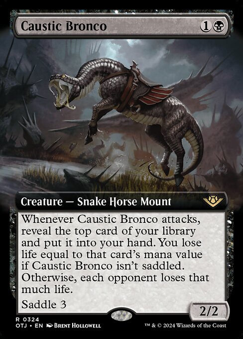 Caustic Bronco - Outlaws of Thunder Junction - #324