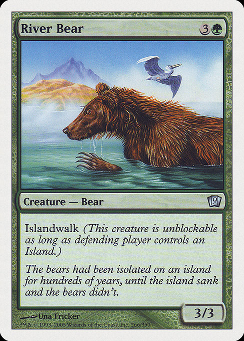 River Bear - 9th Edition - #266