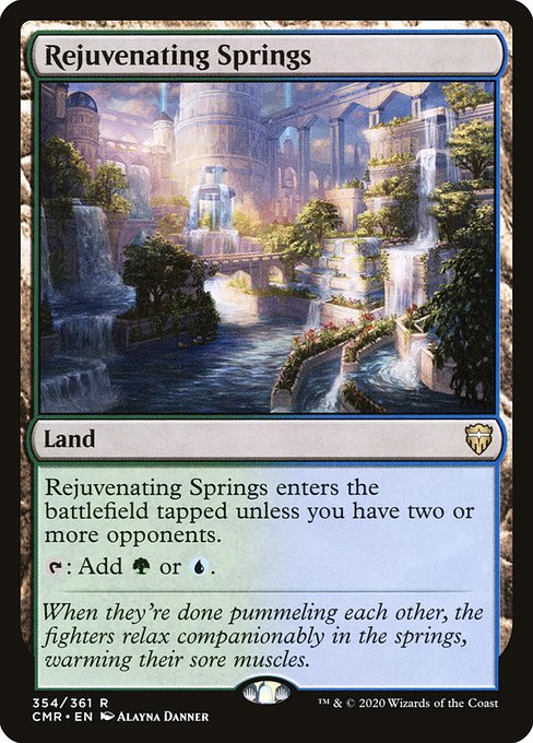Rejuvenating Springs - Commander Legends - #354