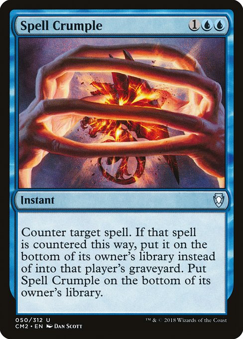 Spell Crumple - Commander Anthology Volume II - #50
