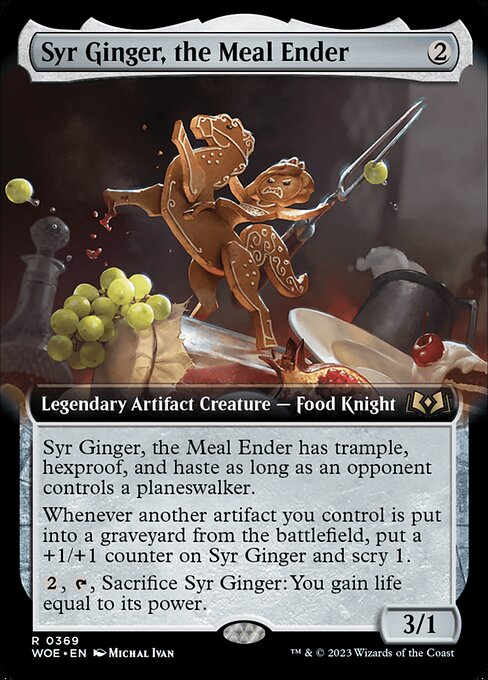 Syr Ginger, the Meal Ender - Wilds of Eldraine - #369