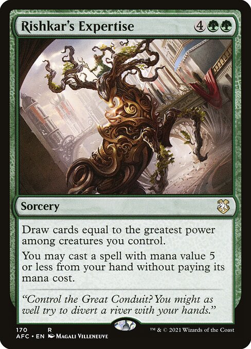 Rishkar's Expertise - Commander: Adventures in the Forgotten Realms - #170