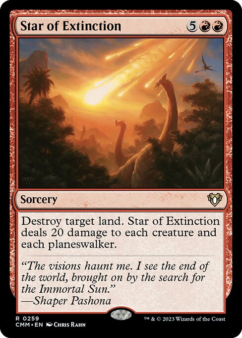 Star of Extinction - Commander Masters - #259