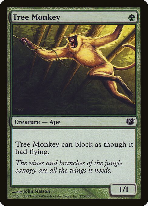 Tree Monkey - 9th Edition - #275★