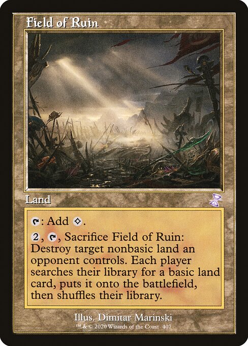 Field of Ruin - Time Spiral: Remastered - #407