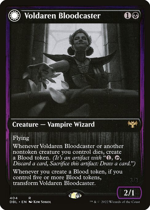 Voldaren Bloodcaster - Innistrad: Double Feature - #404