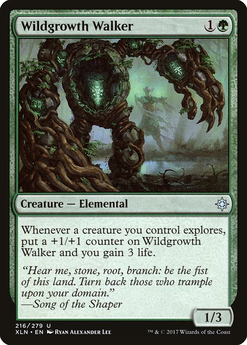 Wildgrowth Walker - Ixalan - #216