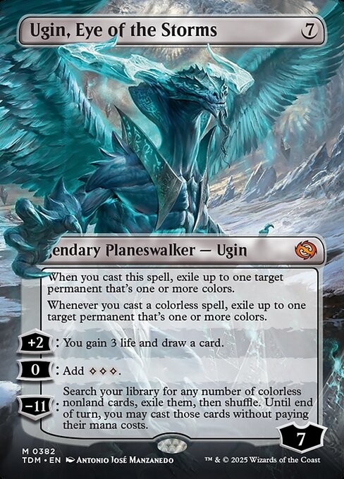 Ugin, Eye of the Storms - Tarkir: Dragonstorm - #382