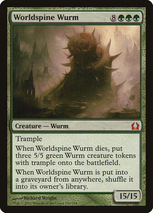 Worldspine Wurm - Return to Ravnica - #140