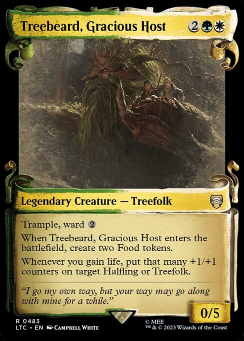 Treebeard, Gracious Host - Commander: The Lord of the Rings: Tales of Middle-earth - #483