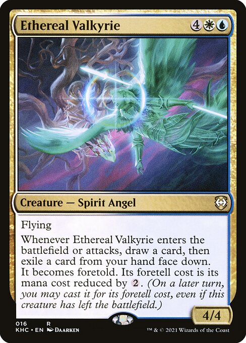 Ethereal Valkyrie - Commander: Kaldheim - #16