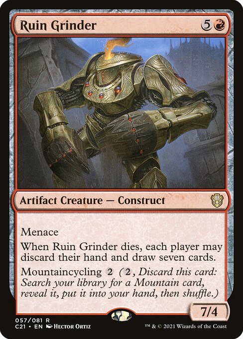 Ruin Grinder - Commander 2021 - #57