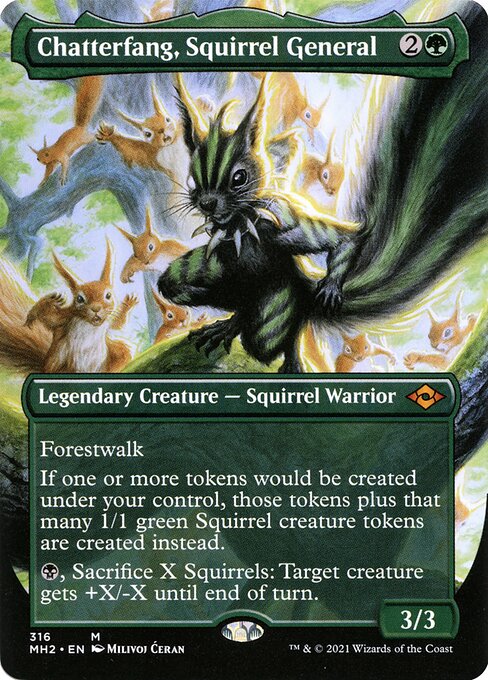 Chatterfang, Squirrel General - Modern Horizons 2 - #316